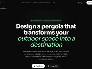 Arden AI Pergola Design screenshot