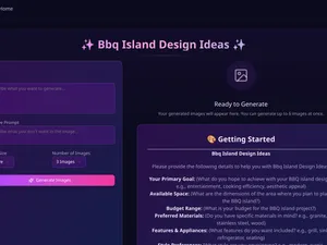 BBQ Island Design Ideas screenshot