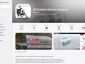 Bull 3D Outdoor Kitchen Designer screenshot