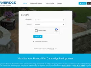 Cambridge DesignScape Visualizer screenshot
