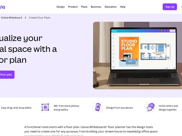 Canva Floor Plans screenshot