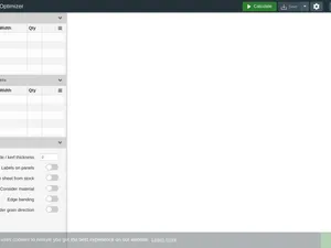 CutList Optimizer screenshot