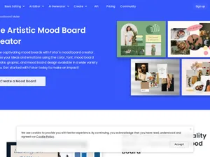 Fotor Mood Board Maker screenshot