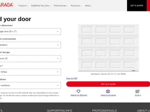 Garaga Design Centre screenshot