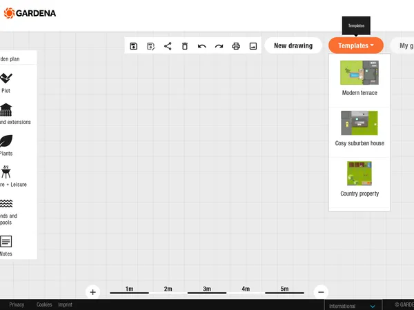 GARDENA myGarden Planner screenshot
