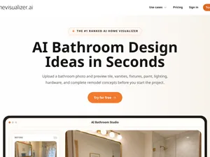 Home Visualizer AI Bathroom screenshot