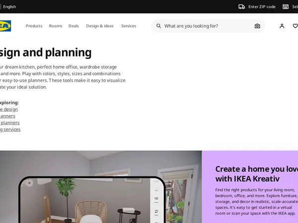 IKEA Kitchen Planner screenshot