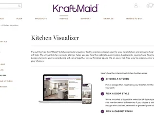 KraftMaid Kitchen Visualizer screenshot