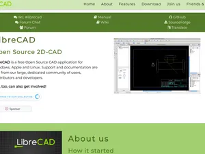 LibreCAD screenshot