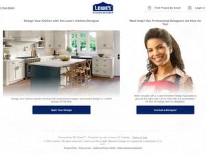 Lowe's Kitchen Planner screenshot