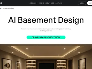 Paintit.ai Basement Design screenshot