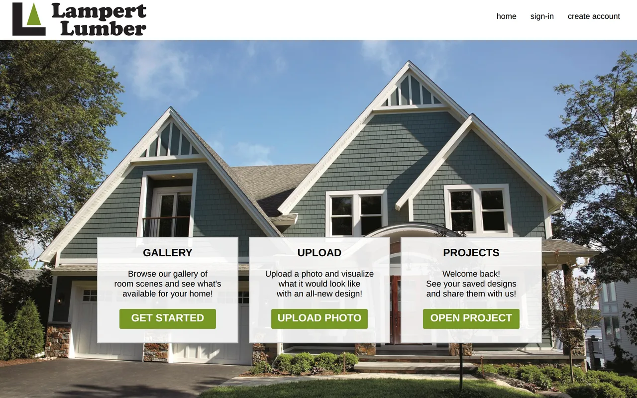 Renoworks Visualizer home page screenshot