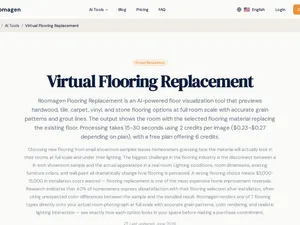 Roomagen Flooring Replacement screenshot