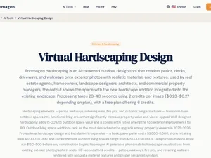 Roomagen Hardscaping screenshot