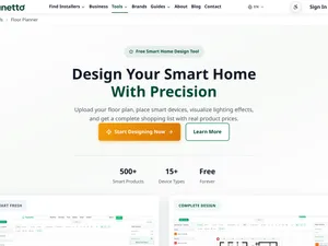 Trunetto Smart Home Floor Planner screenshot