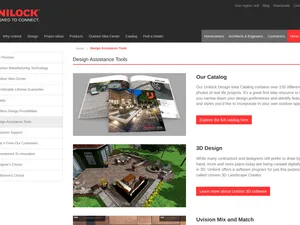 Unilock Uvision Mix & Match screenshot