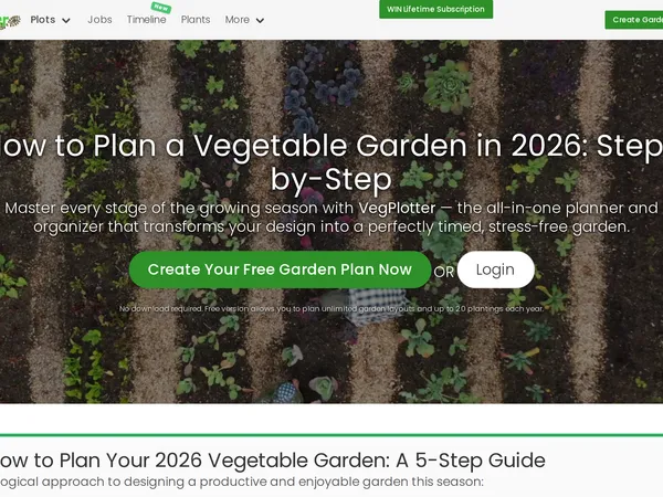 VegPlotter screenshot