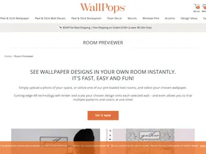 WallPops Room Previewer screenshot